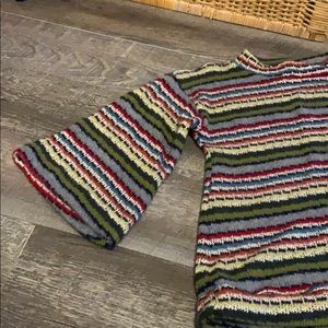 Bell-sleeve Knit Sweater